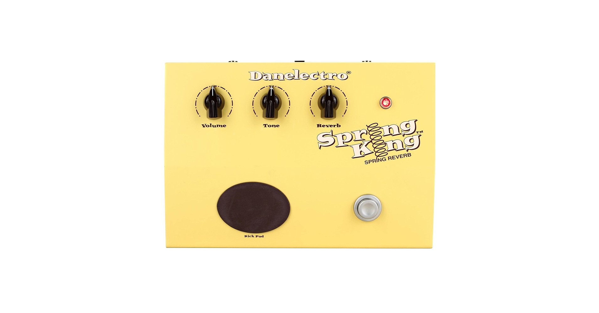ギター Danelectro Spring King DSR-1 Danelectro Spring King Junior Reverb Pedal | Sweetwater