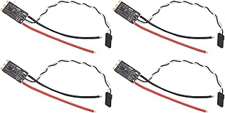 Jeanoko Brushless Electronic Speed Controller, Portable Brushless ESC Anti Interference Rapid Response Time Easy to Install 35A for FPV Drone