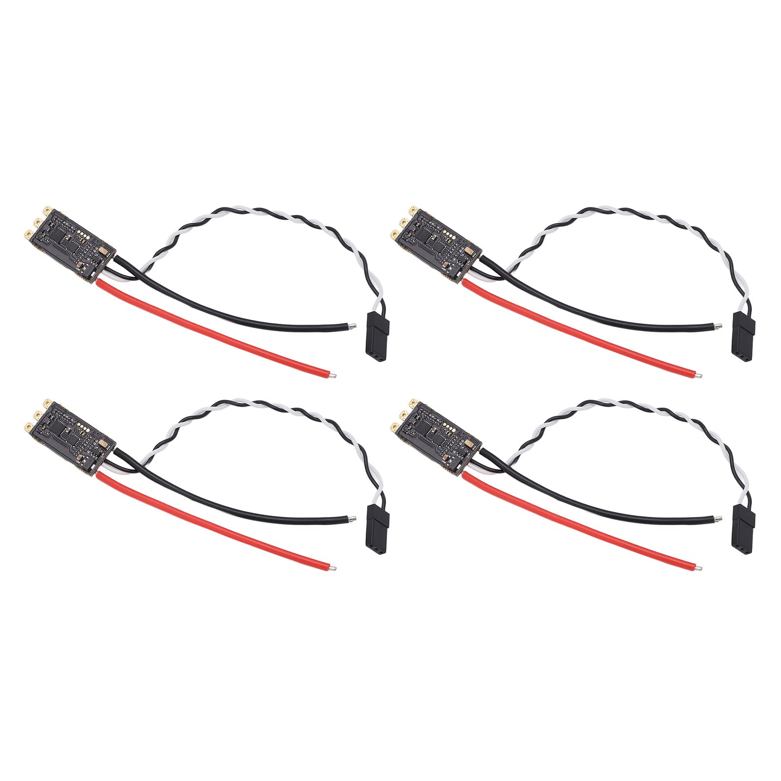 Czarny bezszczotkowy elektroniczny regulator prędkości RGB LED Wysoka prędkość kontrolująca Odporny na zakłócenia Bezszczotkowy ESC 35A