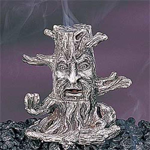 StealStreet SSA42532 Treeman Pewter Cone Incense Burner