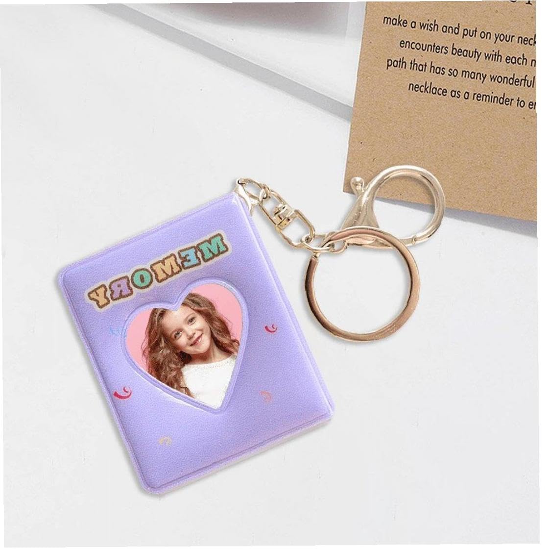 Amazon.co.jp: Vepoty ミニ フォトアルバム キーホルダー 16