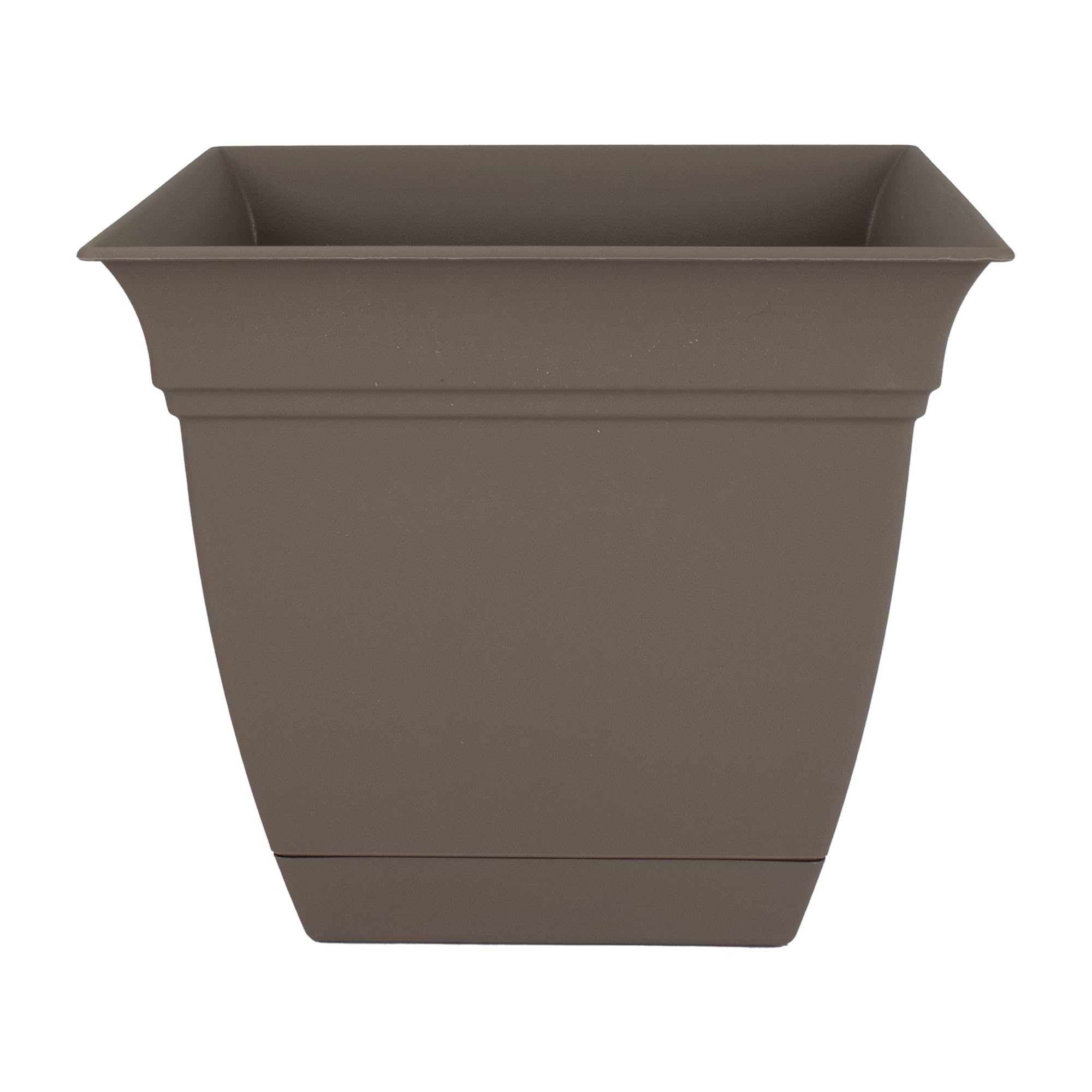 The HC Companies planters, Cappuccino, 8 Inches