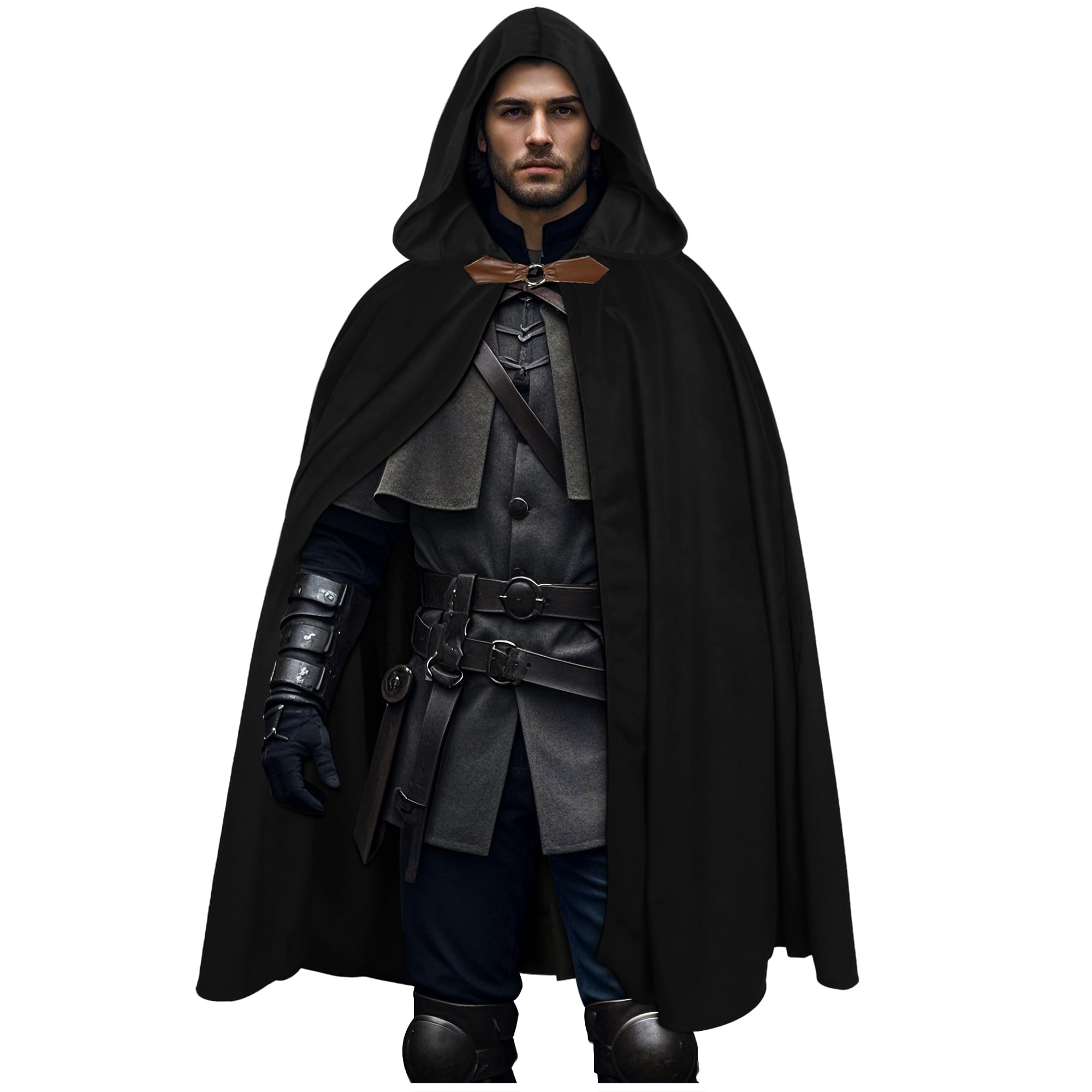Cloak Robe Prince Superman Cape Cosplay Medieval Men Costumes