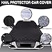 Car Cover Custom Fit for Renault Clio 4 2012-2019,4-Layer Thickened Cotton Protector Car Cover, All Weather Car Body Covers Outdoor for Waterproof Dustproof Snowproof