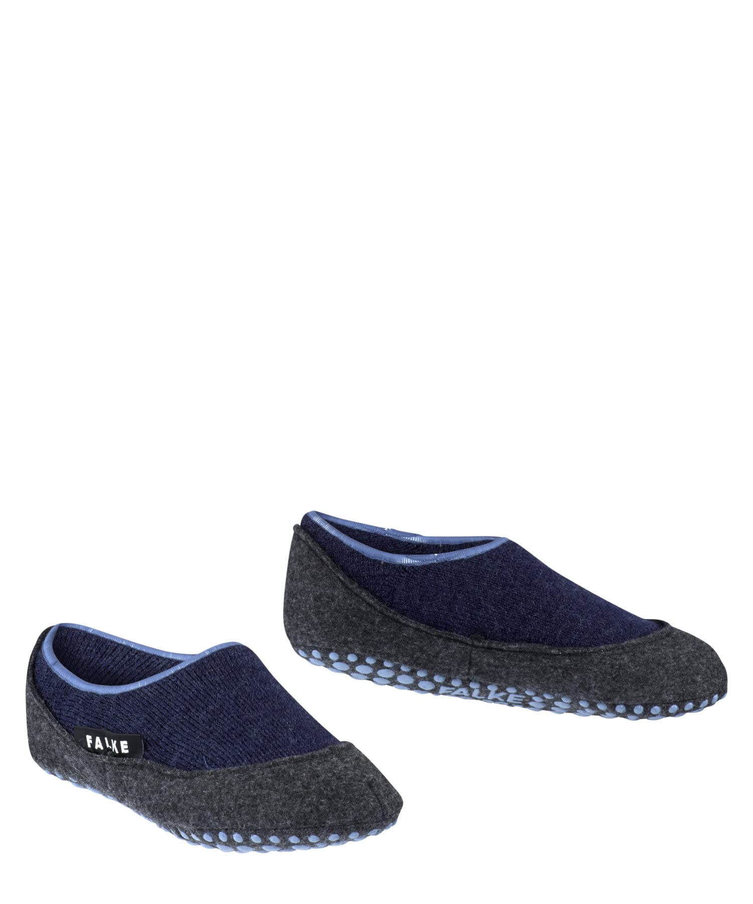 FALKE mixte enfant Cosy Slipper chaussons chaussettes picots antidérapants sur la semelle meilleure adhérence épais chauds respirants régulation climatique anti-odeur laine 1 paire