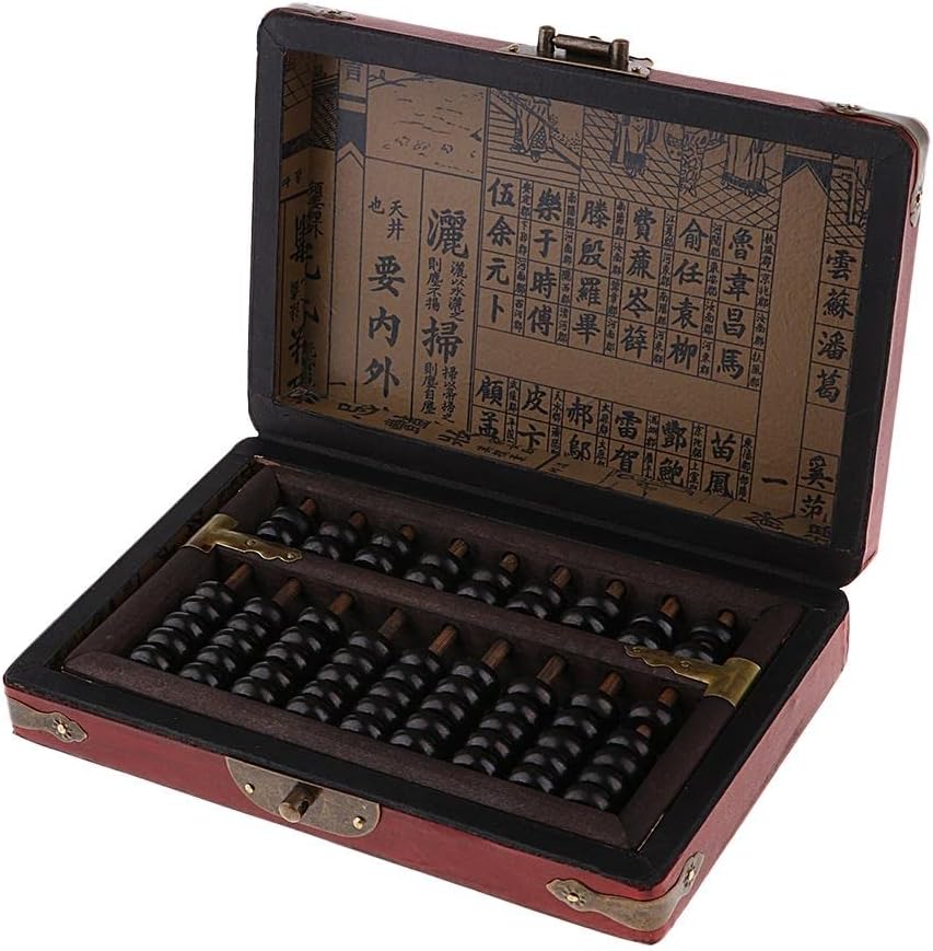 9 Digits Chinese Abacus Abacus Mathematics Educational