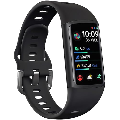 FITVII FINO 2 Slim Fitness Tracker, Smart Watch with Blood