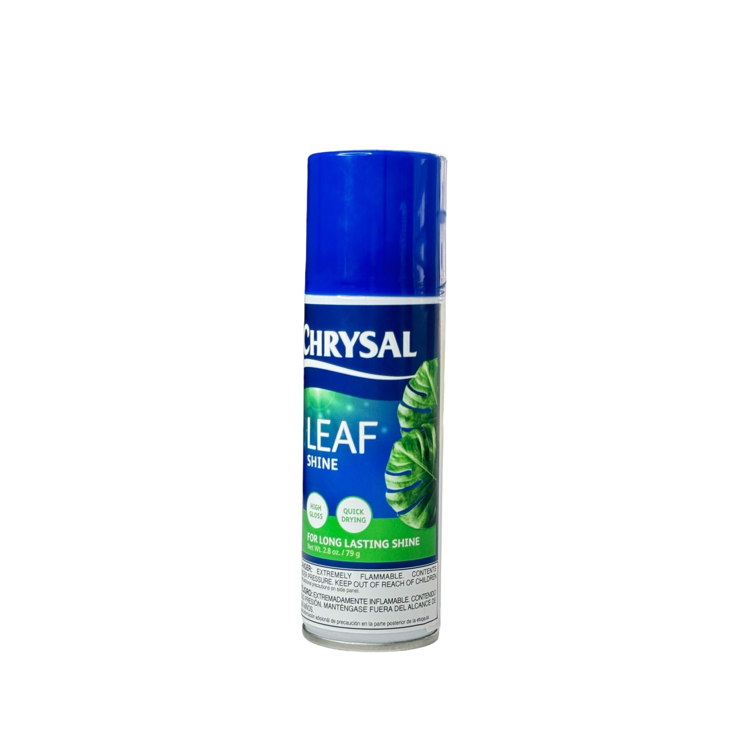 Chrysal LeafShine Spray for Indoor Plants (3oz/1 Pack) Floral, Plants, Foliage, & Flower Care