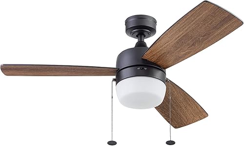 Miniatura 8 de Honeywell Ceiling Fans 51476-01 Barcaderro Ventilador de techo 44 negro mate
