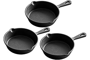 Pre-Seasoned Lodge 3.5 Inch Cast Iron Mini Skillet