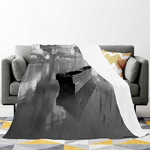 Miniatura 2 de WHYATT Manta lavable Sky Decor Cobijas para El Frio decorativa 40 pulgadas x 60 pulgadas