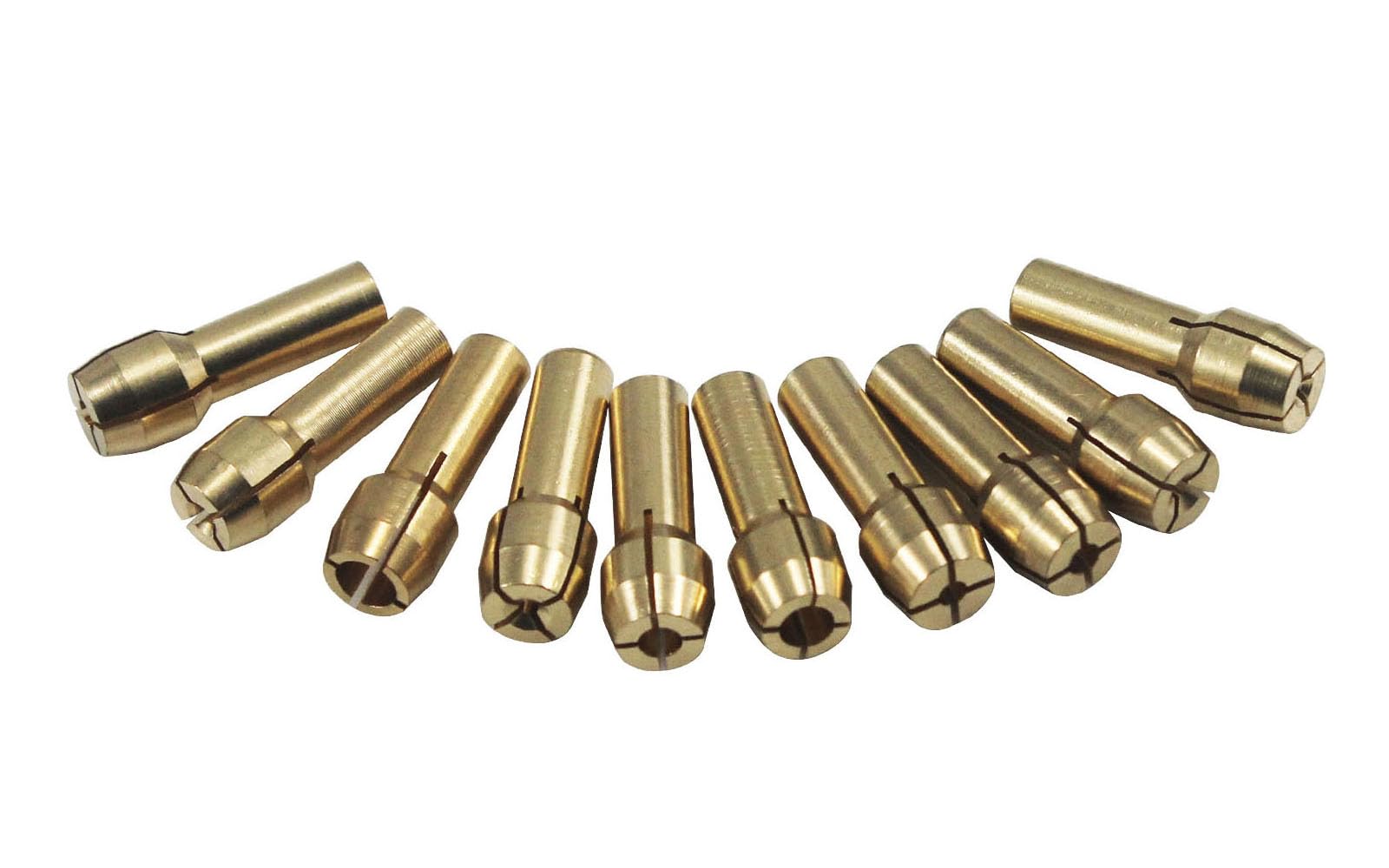 Dremel Collets - Brass Rotary Tool Accessories -3 Dremel Collets - Brass Rotary Tool Accessories -3