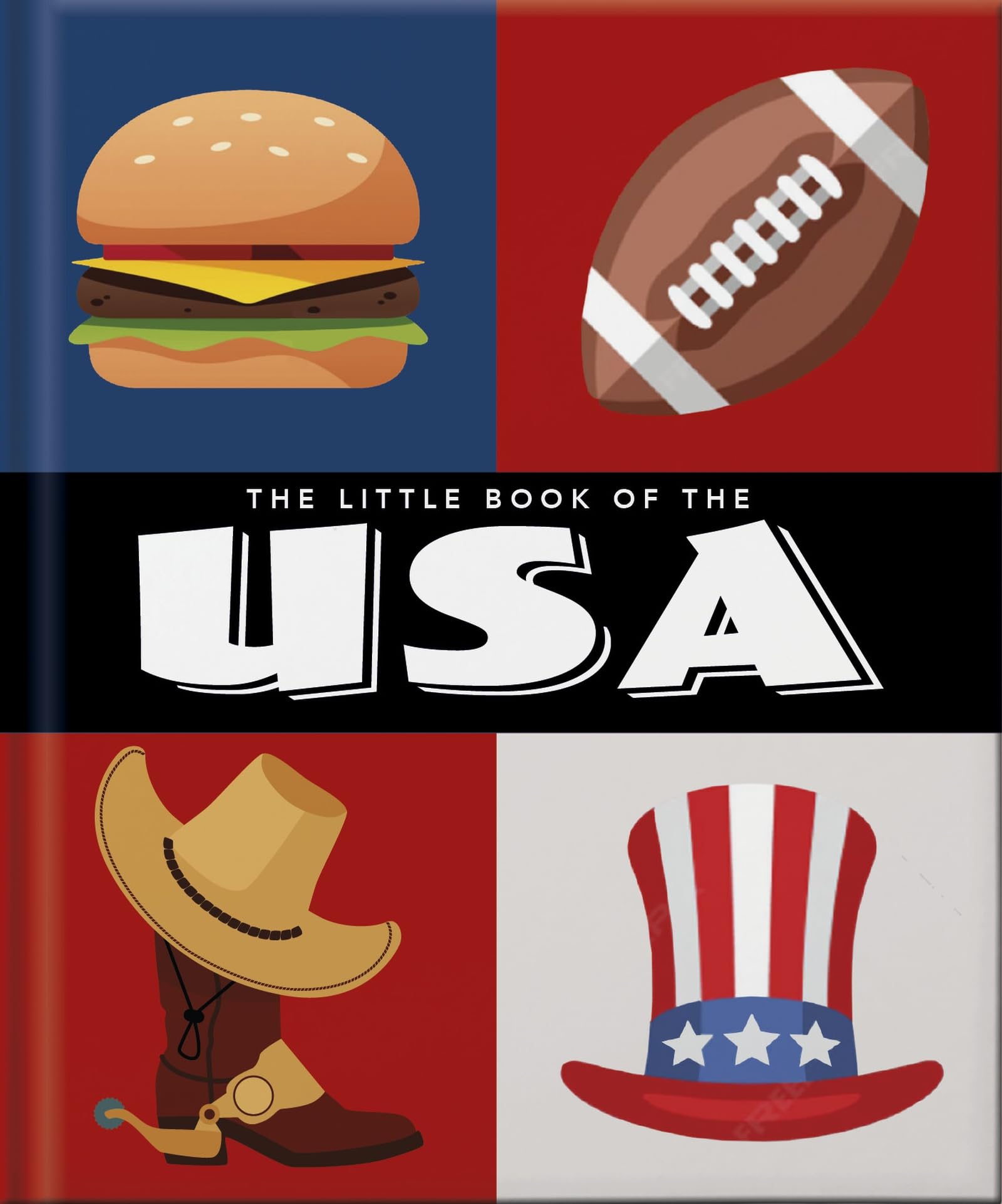 The Little Book of the USA by OH (Hardback Book)