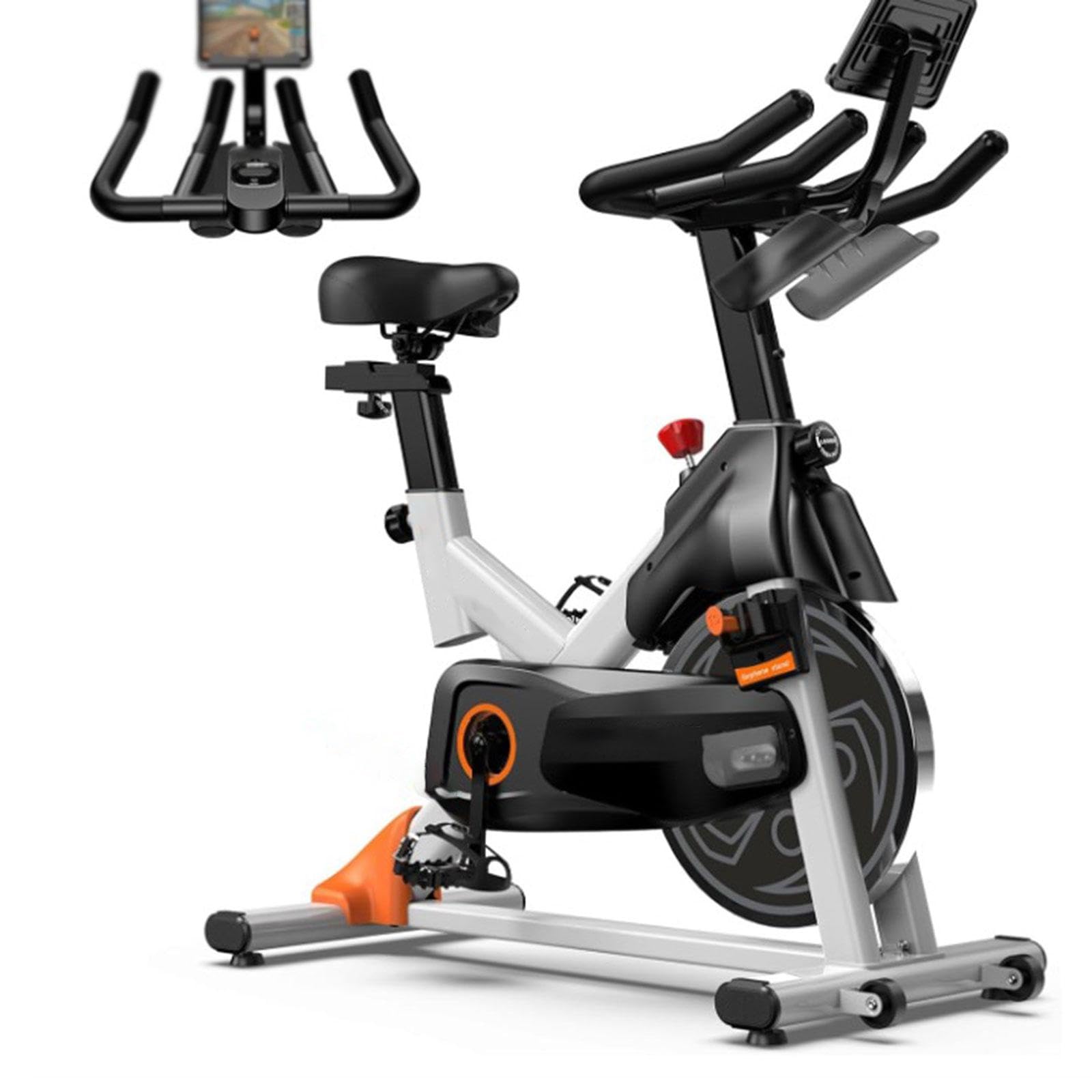 Set pedivelle Bici 2 Pezzi 21 cm (8.3 in) in Ferro per Cyclette Indoor, Ricambio pedivella Bicicletta
