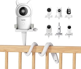 Flexible Baby Camera Holder for GHB/HelloBaby Monitor, Baby Monitor, Accessory Stand for VTech/Momcozy/Boifun/Baby Star/ieGeek/Blemil/Jeeber/Philips Video Monitor, Suitable for most 1/4-inch cameras