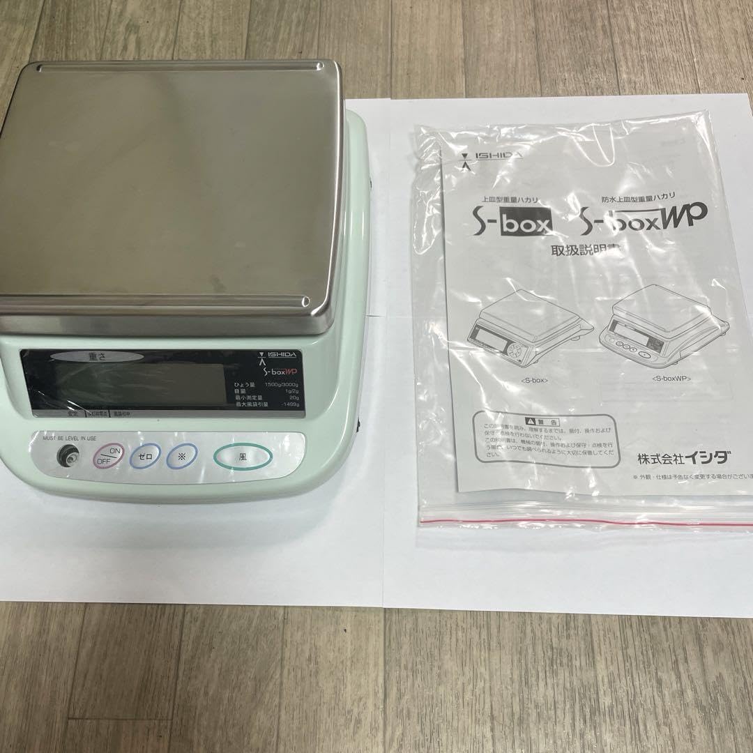 S-box WP デジタルスケール 取扱説明書付き イシダ ㈱イシダ 防塵 S-box WP デジタルスケール 取扱説明書付き イシダ ㈱イシダ 防塵