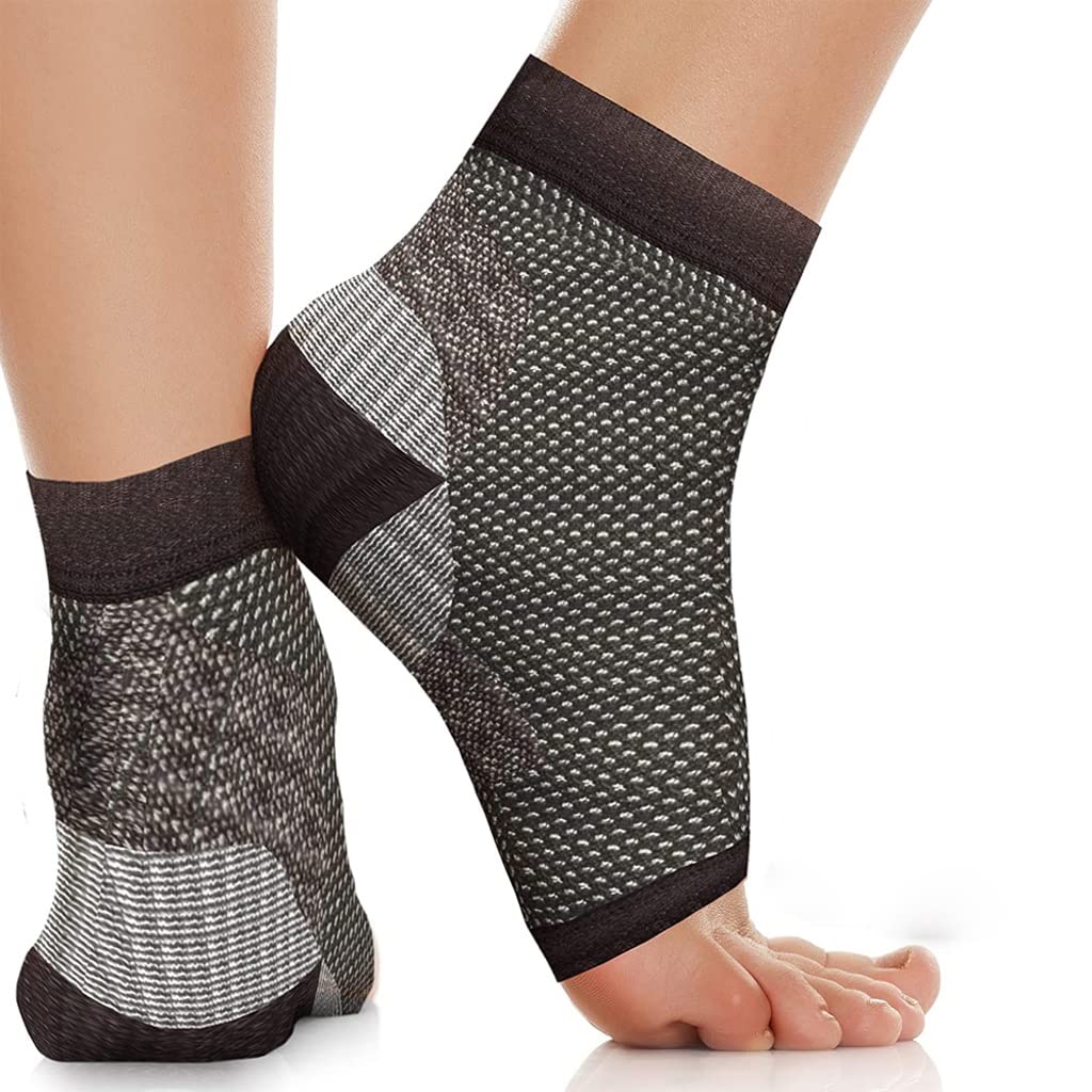 1pair Plantar Compression Socks, Plantar Relief, Arch Support, Ankle Socks for Feet (Color : B, Size : LX) (AL XXL)