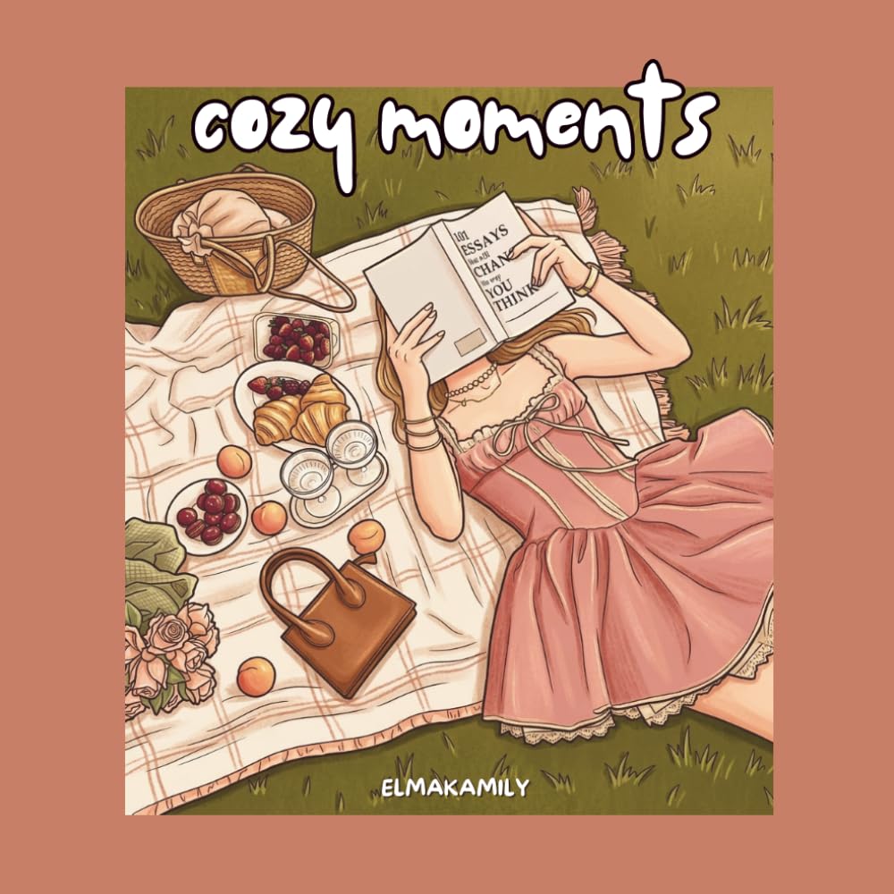 Cozy Moments: A Relaxing Coloring Journey