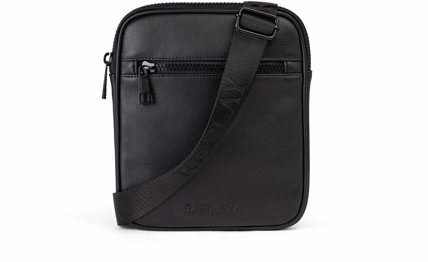 Replay Men Fm3710 Shoulder Bag, 0098 Black, UNIC