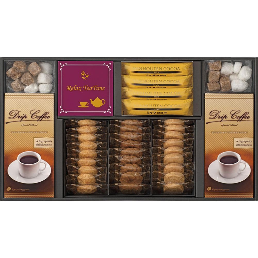 Amazon | ティーブレイクアソート コーヒー・ココア・紅茶＆クッキー