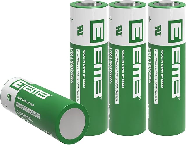 4X EEMB CR14505 CR AA 14505 CR-AA 3V 1800mAh Lithium Battery Non Rechargeable 3Volt Battery for Digital thermometer/Wifi oil tank guage/Security cameras