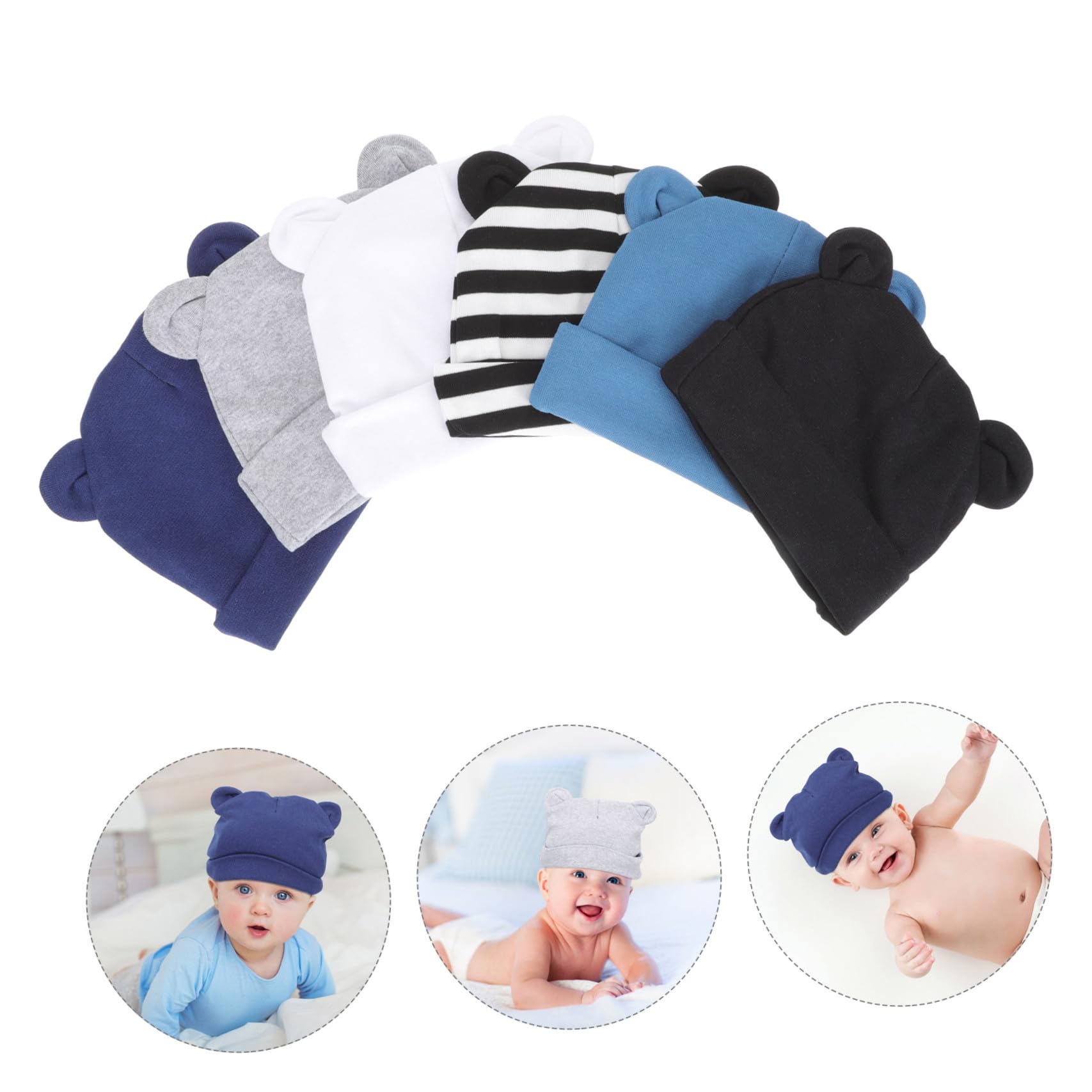 CALLARON Fötuskappe Für Wintermütze Sommermütze Geschenksets Fã¼r Babys Babymütze Für Mädchen Säuglingsmütze Aus Baumwolle -mädchen-Hut Hut Turban
