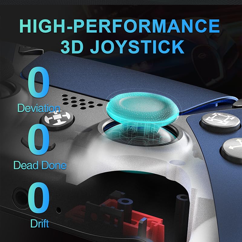 Miniatura 8 de Controlador Ymir Luna actualizado con paletas traseras, turbo, controladores inalámbricos de juegos Fire TV para PC, GeForce Now, Firestick,