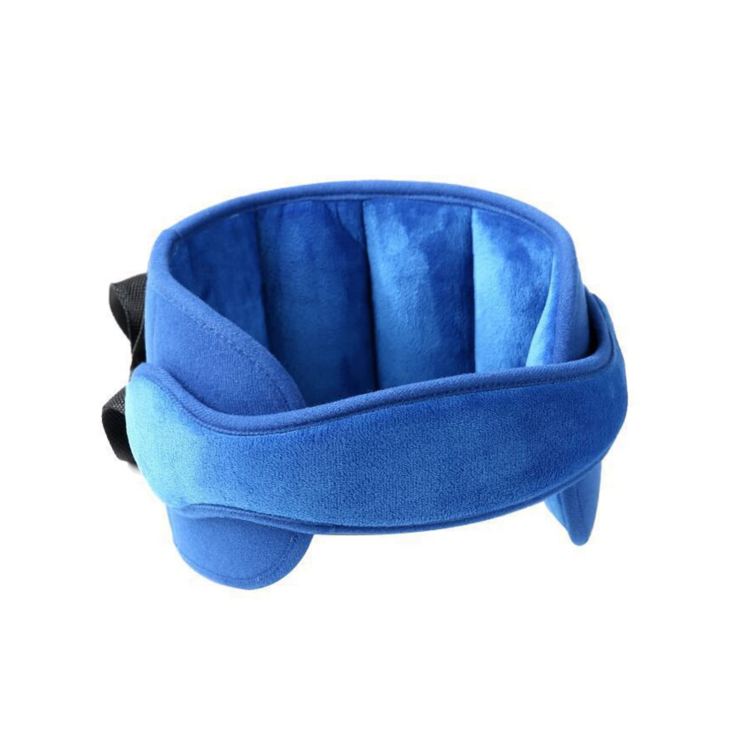 TIANNAIT 1 x Baby Headrest, Sleep Aid Belt, Adjustable Headrest for Child Safety Seat, Soft and Comfortable Baby Child Adult Blue