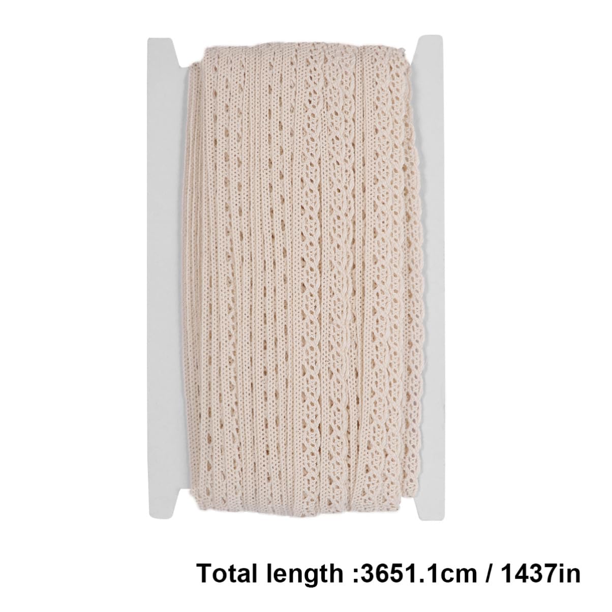 2rollos Encaje De Algodón Decorativo Para Manualidades Cortinas y Manteles Material Para Proyectos Yardas