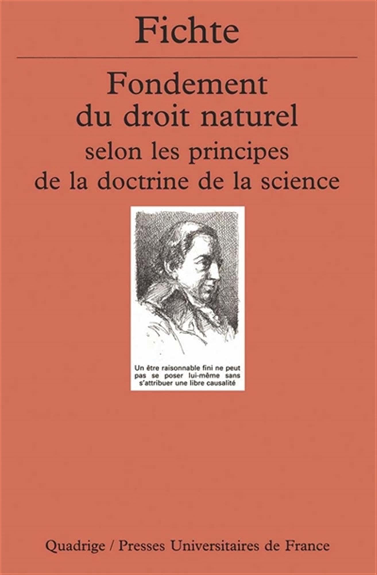 Fondement du droit naturel selon les principes de la doctrine de la science: 1796-1797