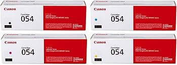 Amazon.com: Canon Genuine 054 Complete 4-Color Toner