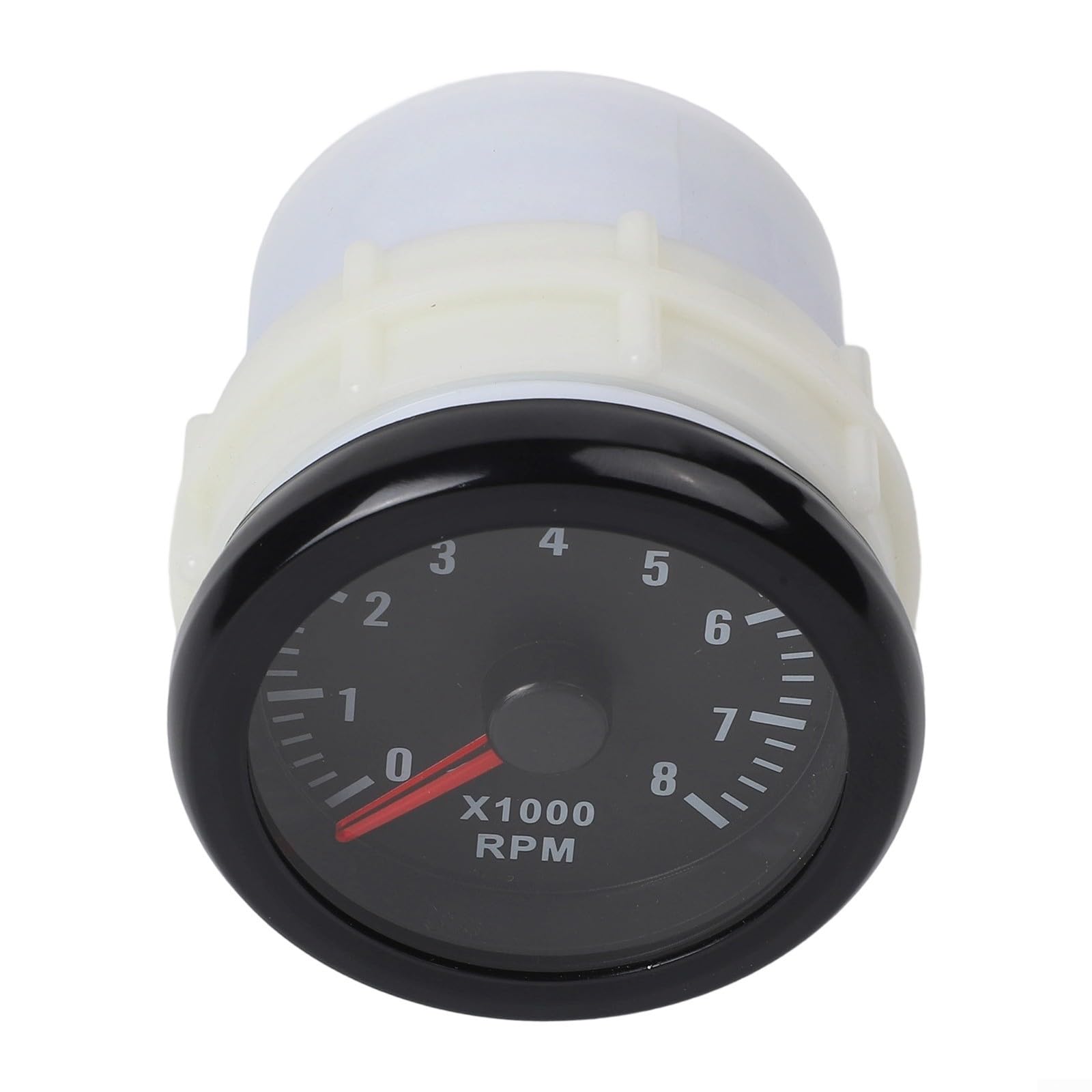 52mm Tachometer 2 08000 RPM Rev Counter Gauge Meter Kit for Petrol Engine 12V