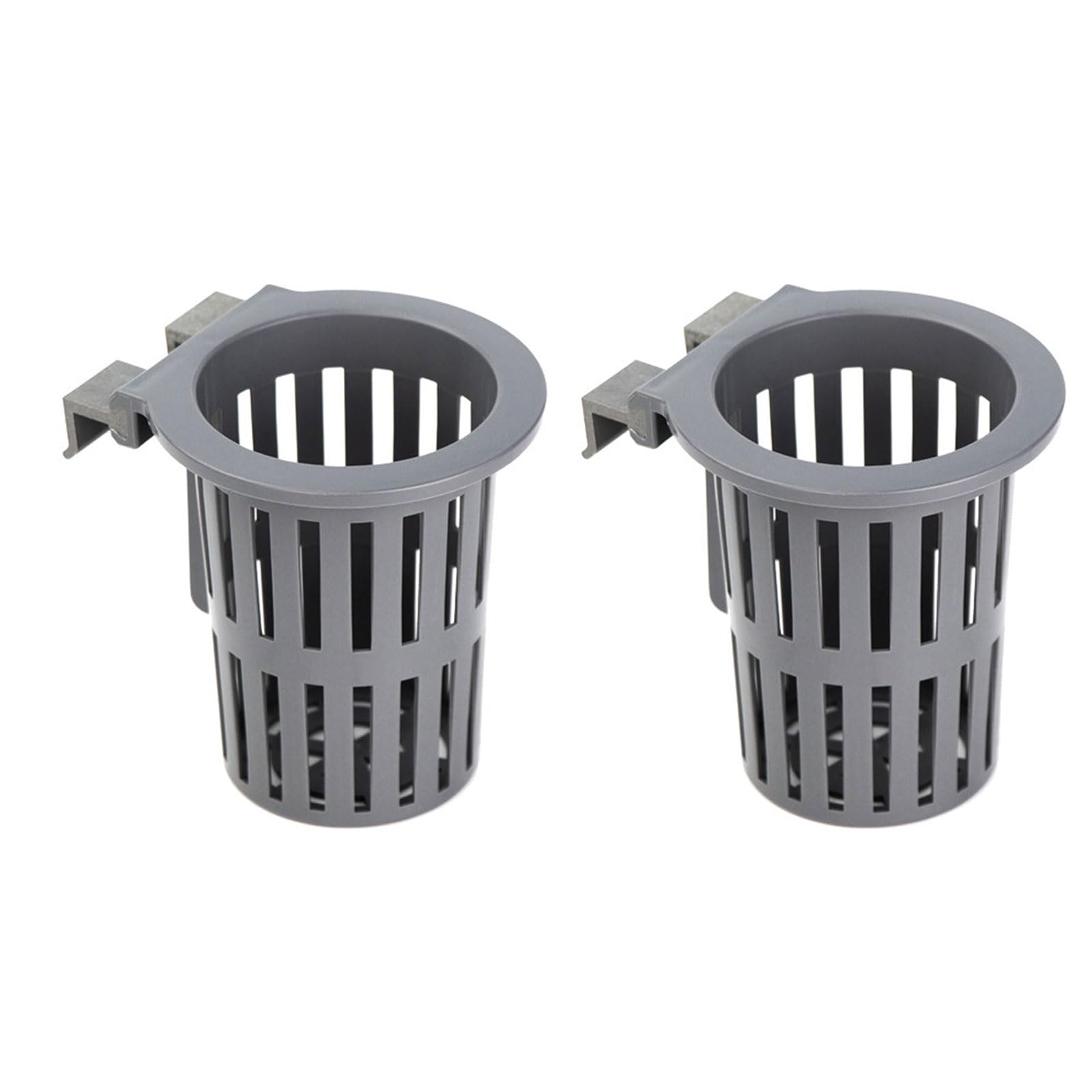 NEWFT 2PCS Aquariums Planter Plant Holder Fish Tanks Plant Basket Easy Install Hydroponic Planter Pots Fishtanks Suppl