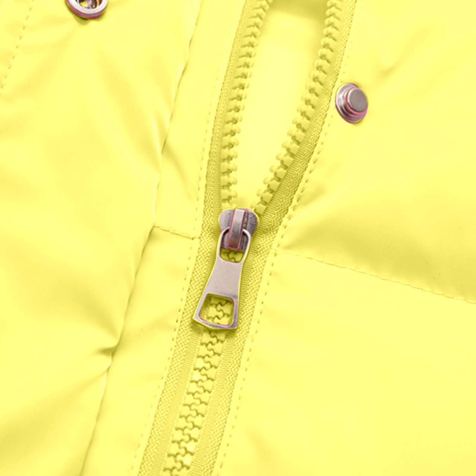 Chaqueta larga acolchada para niñas con capucha de piel sintética para invierno, resistente al viento, con capucha, estilo casual, para exteriores, cortavientos, longitud media, para