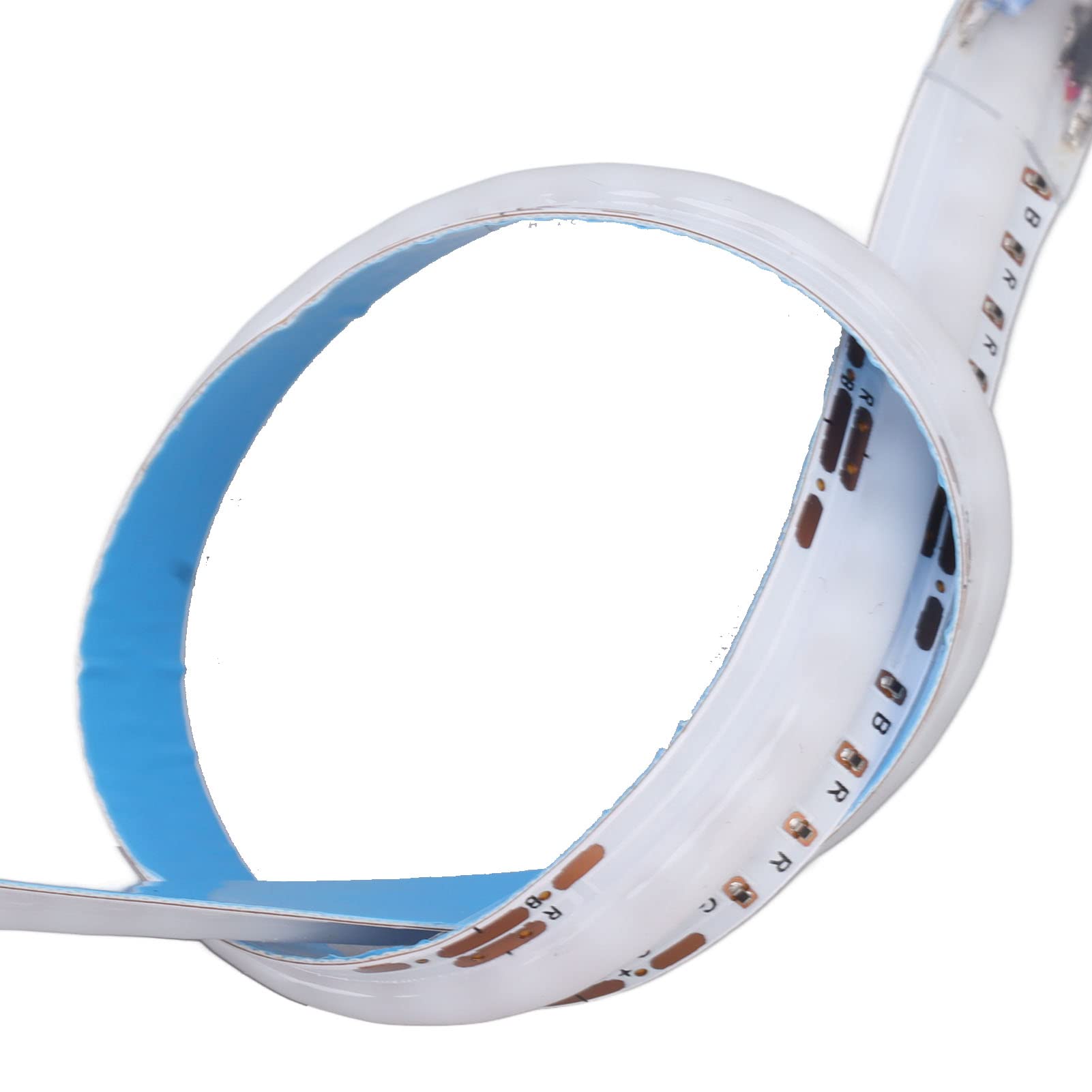 Yosoo Health Gear 10 M COB-LED-Streifen, 24 V, Flexibel, Selbstklebend, für Zuhause, LED-Streifen mit 672 LEDs, Dimmbares RGB-Linienlicht, 180 Grad Gleichmäßiges Leuchten für Schlafzimmer, Küche,