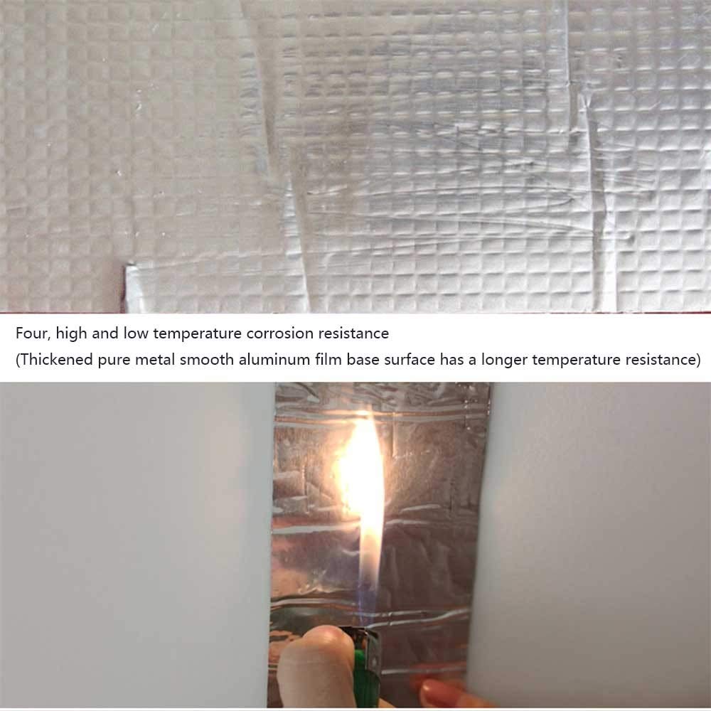 Nastro butilico, Nastro per tetti, Nastro Impermeabile in Gomma butilica for tetti, Nastro Impermeabile Super Repair Crack Thickened,(1.2mm*20cm*5m)