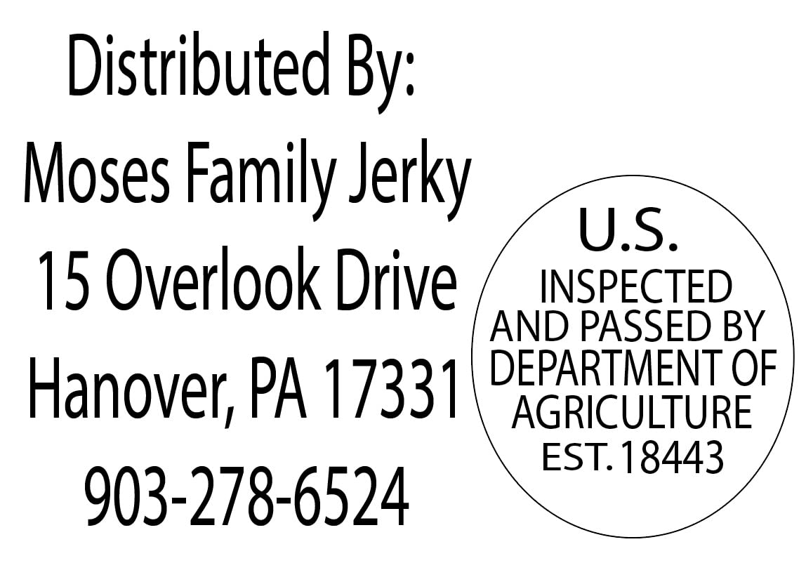 Moses Family Beef Jerky, Sample Pack, 2.5 Ounce (Pack of 7), Bulk Pack, Original, Teriyaki, Spicy, Sweet and Spicy, Old Bay, Steakhouse, BBQ