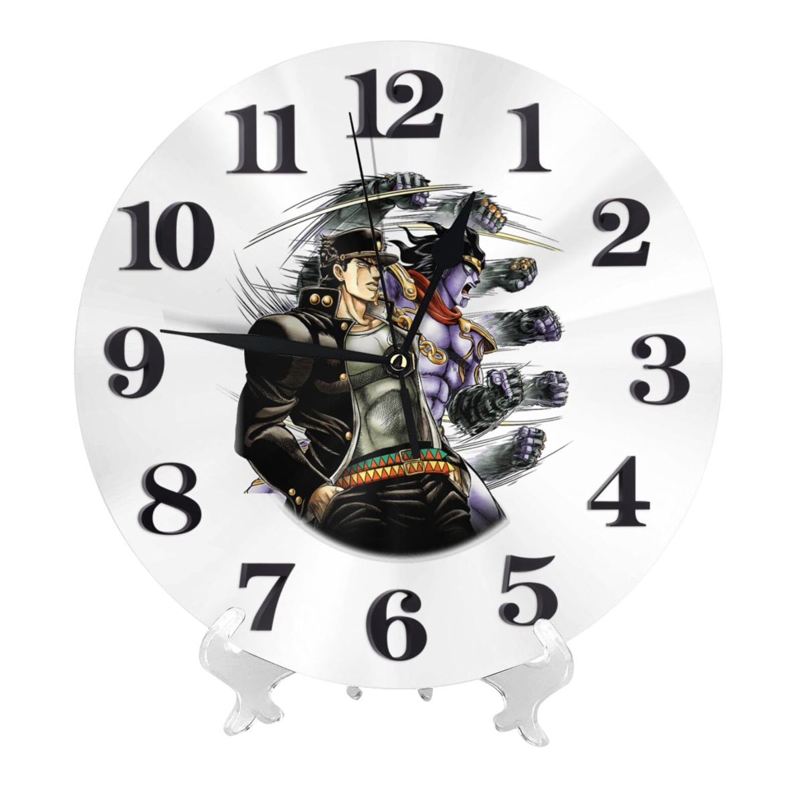 ジョジョの奇妙な冒険 ディオ 壁掛け時計 クロック 3Dホログラム Amazon.co.jp: 掛け時計 ジョジョの奇妙な冒険 壁掛け時計 かけ
