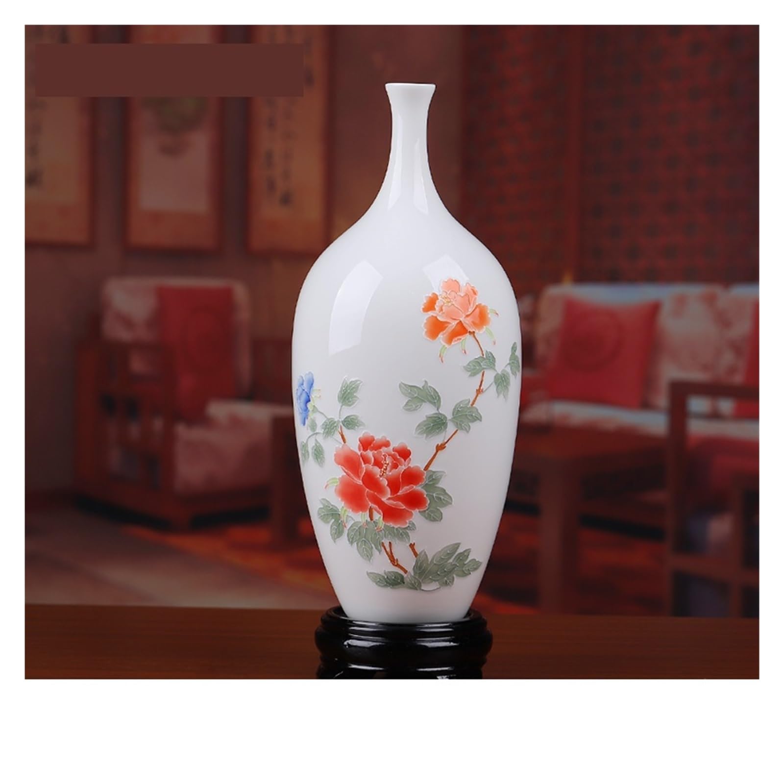 Vase en porcelaine style chinois TUSUOD décorations en porcelaine de salon maison