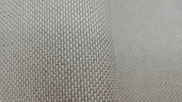 Image of 19 inch x 28 inch 14CT Counted Cotton Aida Cloth Cross Stitch Fabric (Linen)