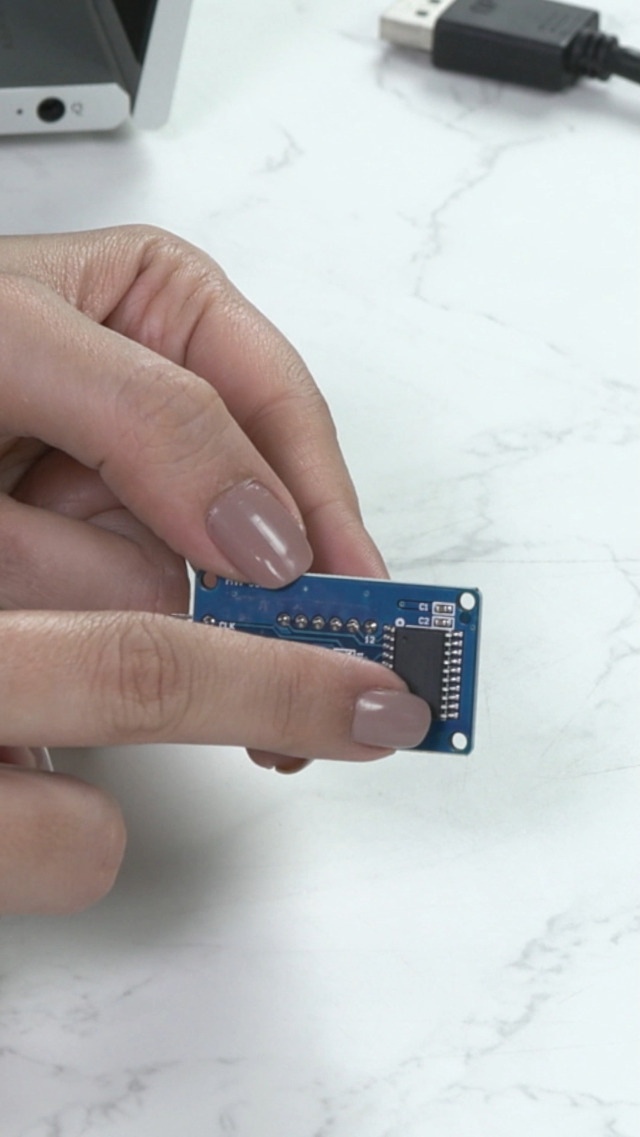 Electronic Spices TM1637 4 digit 7 segment LED display module