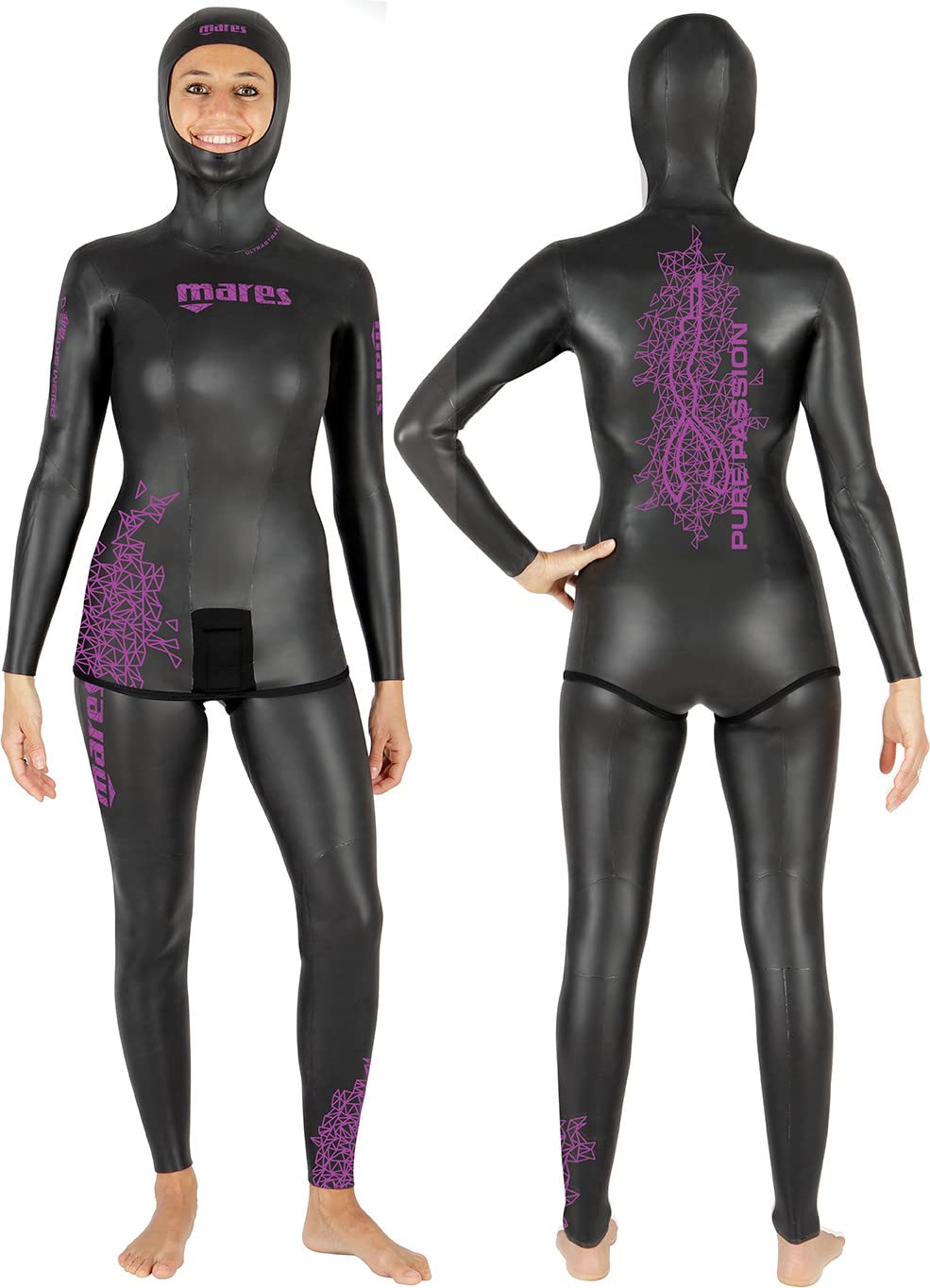 Mares Prism Skin Lady, Giacca o Pantalone delal Muta da Apnea da 3 o 5 mm, Donna