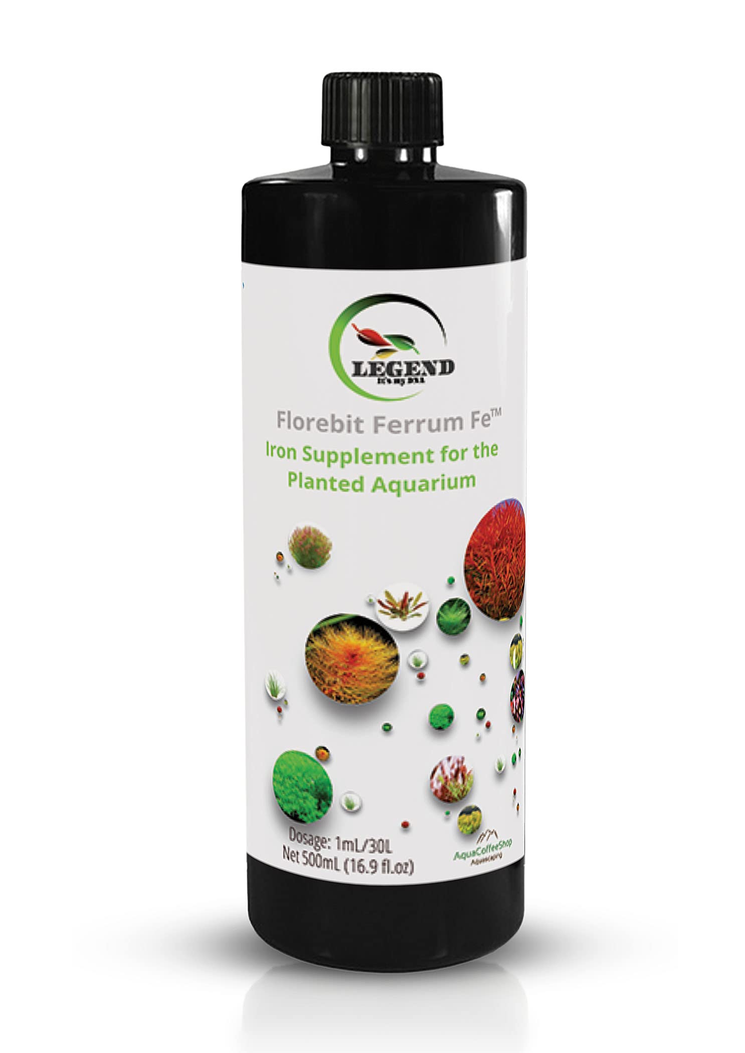 Legend Florebit Ferrum Fe™ 100 ml 250 ml 500 ml 1000 ml Eisen Aquariumpflanzendünger Rote Pflanzen (5000 ml)