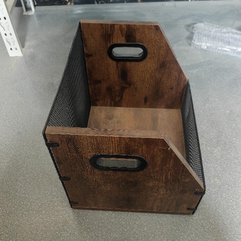 Espositore per dischi in vinile, contenitore per dischi in vinile, espositore per collezioni, elegante e attraente, porta CD, porta, ripiano e legno