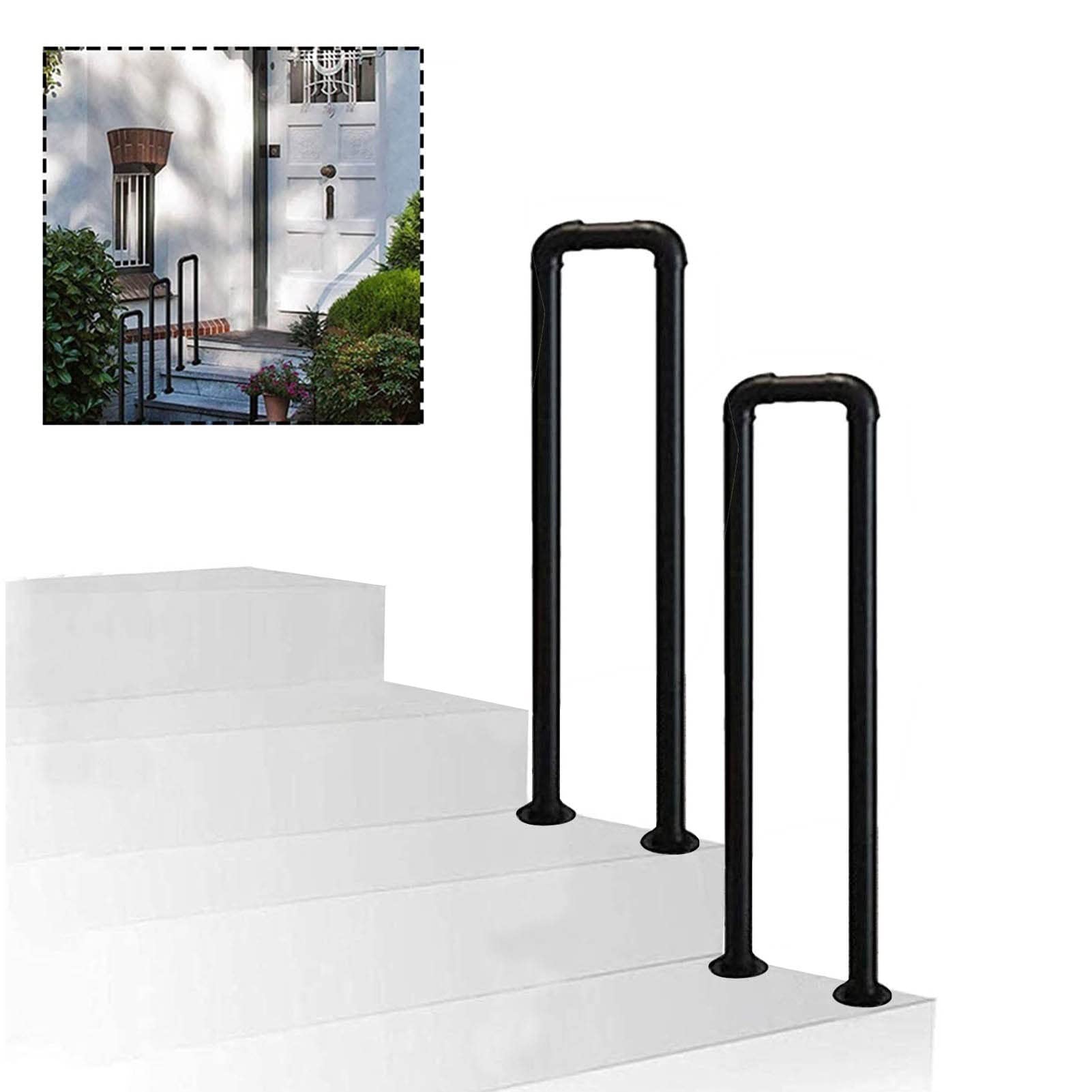 Rampe en fer forgé pour escaliers au design minimaliste et finitions soignées