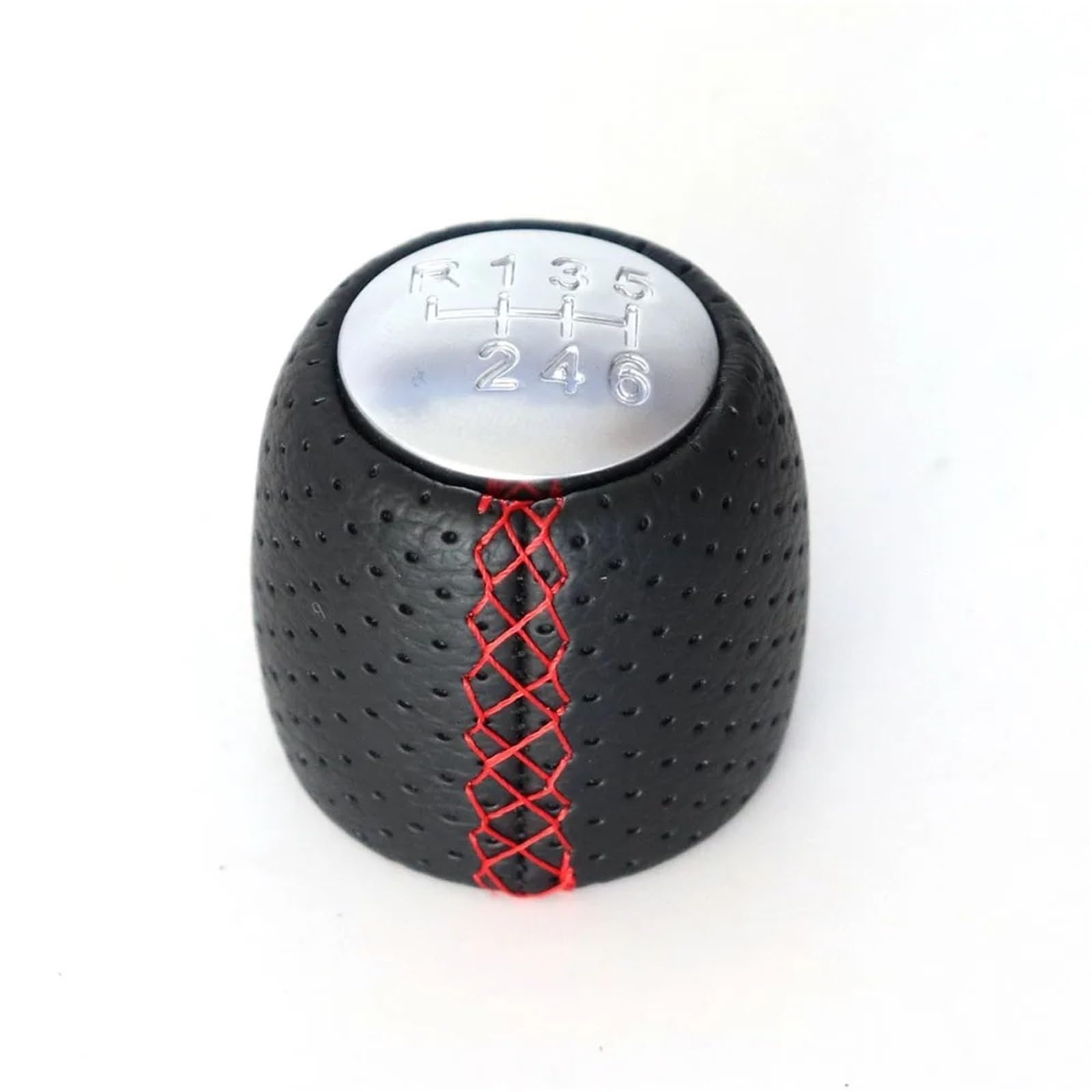 Jxewmtmc 6 Speed Red For Alfa For Romeo For Spider For Brera 159 1Pcs Car Gear Shift Knob 6 Speed 55344557 Gear Stick Shift Cover(6 Speed Red)
