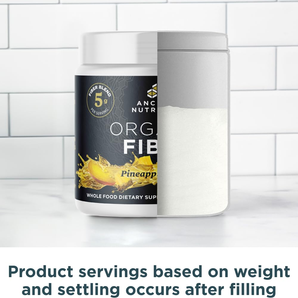 Ancient Nutrition Organic Acacia Fiber Powder, Pineapple Mango — Amazon image 7