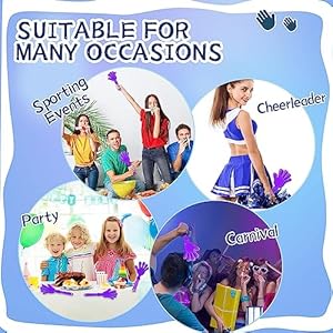 48 Pcs 6 Colors Hand Clappers 7.5 Inch Clappers Noisemakers Noise Makers Party Favors Plastic Clapper Sporting Events Cheers Ball Dance Basketball Football Noisemakers (6 Colors) 48 Pcs 6 Colors Hand Clappers 75 Inch Clappers Noisemakers Noise Makers Party Favors Plastic Clapper Sporting Events Cheers Ball Dance Basketball Football Noisemakers 6 Colors