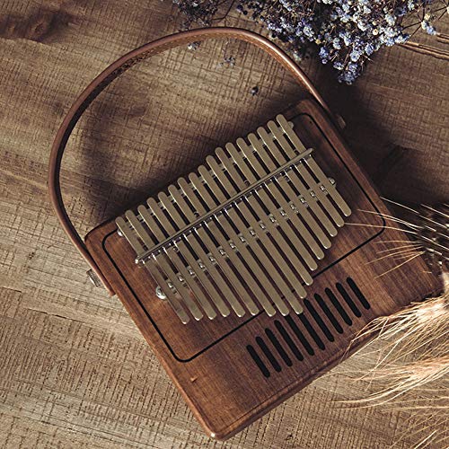 GWXLD Kalimba 17 Touches, Portable Doigt Pouce Piano, Instrument De Musique De Haute Qualité, Musique Cadeau - Les Beatles, Paul McCartney, John Lennon, RIngo Starr, George Harrison GWXLD Kalimba 17 Touches, Portable Doigt Pouce Piano, Instrument De Musique De Haute Qualité, Musique Cadeau – Image 5
