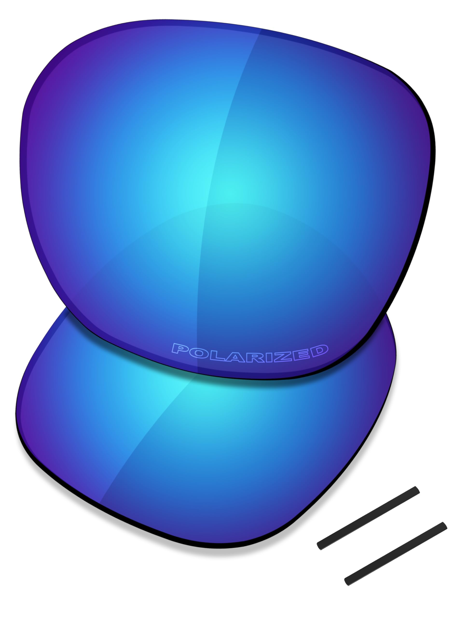 Saucer Lenti di ricambio premium e cuscinetti auricolari per occhiali da sole Oakley Pitchman R OO9439